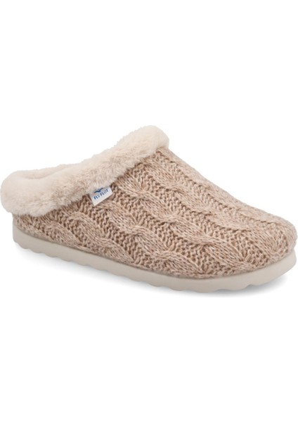 Kadın Terlik/ Panduf ( Ev ) B3 W64 Uz Fly Flot Cloth Woman Slıpper 6009-BEIGE fiyatları