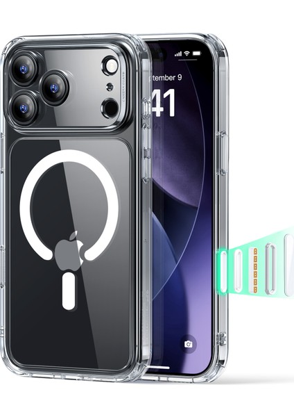 Apple iPhone 17 Pro Max Classic Hybrid Magsafe Kılıf - Kamera Kontrol Buton