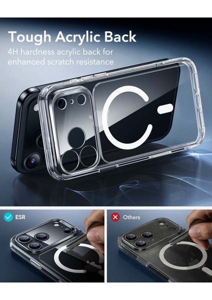 Apple iPhone 17 Pro Max Classic Hybrid Magsafe Kılıf - Kamera Kontrol Buton
