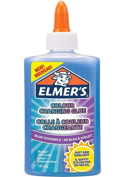 Elmer’s Renk Değiştiren Sıvı Yapıştırıcı Mavi 147 ml 2109507