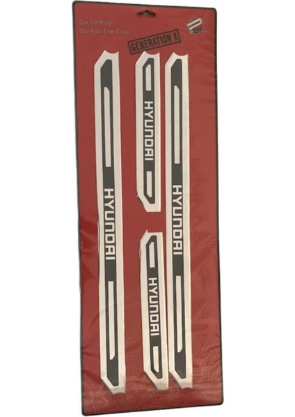 Hyundai H1 Kapı Eşik Nikelajı