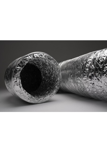 Air Ø152mm Alüminyum İzolesiz Flexible Hava Kanalı (10mt)