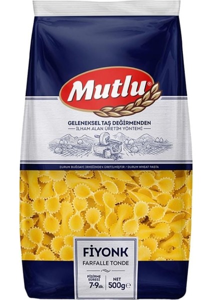 Fiyonk Makarna 500 gr x 20 Adet - Soslarla Uyumlu, Pratik ve Lezzetli fiyatları