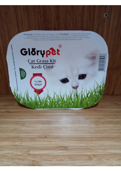 Glorpet Kedi Çimi 2 ADET