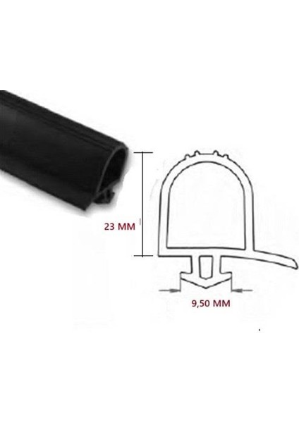 Soğuk Oda Kapı Contası Or-K6 (Epdm-Siyah) fiyatları