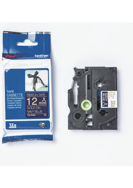 Lacivert Kurdele Üzerine Altın Yazılı Şerit