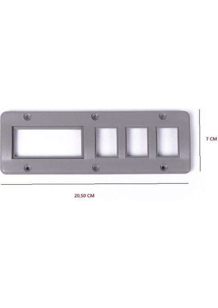 Düz Dijital Pano Kutusu Üçlü Or-2004C fiyatları