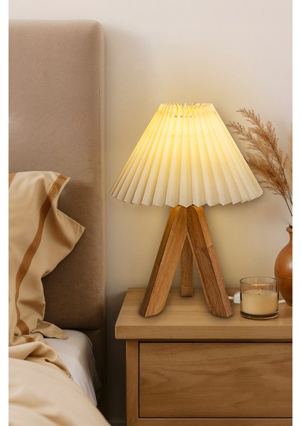 Ahşap Rino Abajur Ev ve Ofis Için Dekoratif Aydınlatma Lambası fırsatları