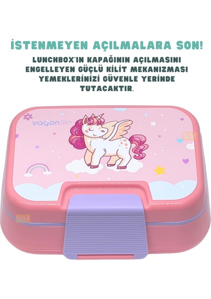 Bento 1030ML Lunchbox Yeni Koleksiyon Tek Katlı 3 Bölmeli Pp Plastik Sefer Tası Yemek Kutusu fiyatları