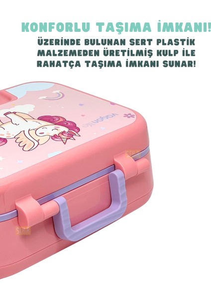 Bento 1030ML Lunchbox Yeni Koleksiyon Tek Katlı 3 Bölmeli Pp Plastik Sefer Tası Yemek Kutusu indirimleri