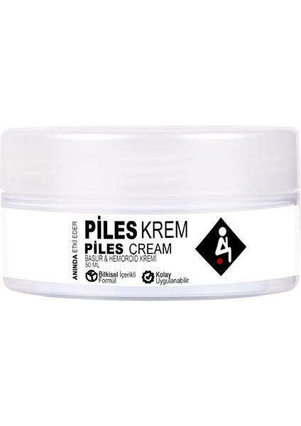 Piles Krem 50 ml Tüp + 50 ml Kvanoz: Hemeroidinize ve Basurunuza Krem Seti