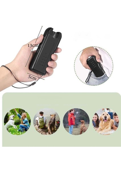 6422 El Tipi Ultrasonic Köpek Kovucu