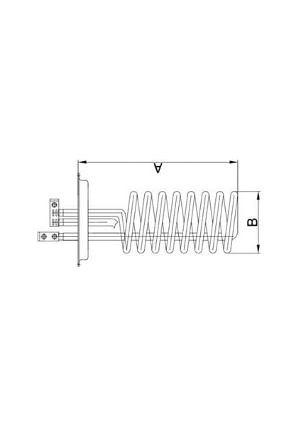 Demirdöküm Şohben Rezistansı Cr-Ni 7500W 12CM 220V modelleri