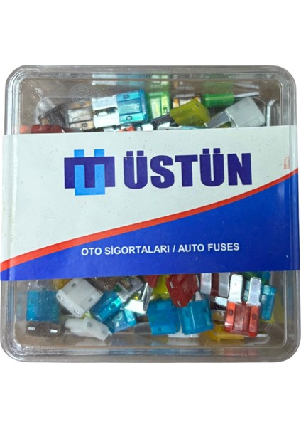 Mini Sigorta Karışık Uzun Bacak 100 Adet Fiyatı