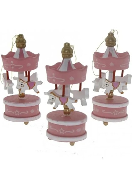 Mini Atlı Karınca Pembe 6lı Set Nostaljik El Yapımı Hediyelik Süs Eşya modelleri