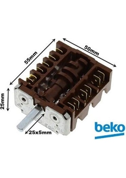 Fırın Komutatör 6 Kademe Arçelik (163100005) (4627266500)