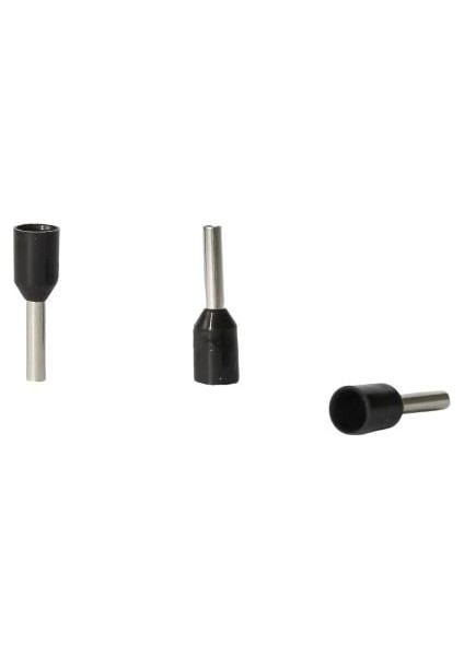 Izoleli Kablo Yüksük Fransız Normu 1,5mm Siyah (Erf-1,5) 1000 Adet