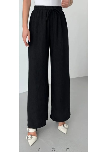 Kadınbeli Lastikli Palazzopantolon