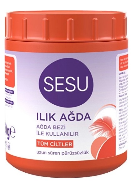 Sesu Ilık Ağda 250GR- 1 Adet