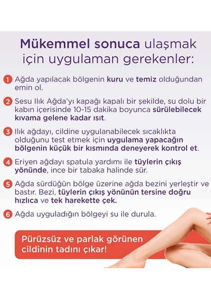 Sesu Ilık Ağda 250GR- 1 Adet