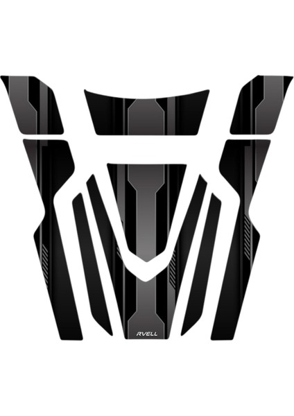 Rvell Rks Freccia 150 2022-2024 Uyumlu Tank Pad Set 002
