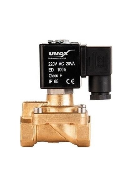 Selenoid Valf Unox 24VDC 1" Nk Genel Maksat 0,5-16 Bar modelleri