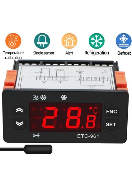 Etc 961 Dijital Termostat Tek Prop