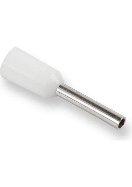 Izoleli Kablo Yüksük Fransız Normu 0,50MM Beyaz (Erf-0.50) 1000 Adet