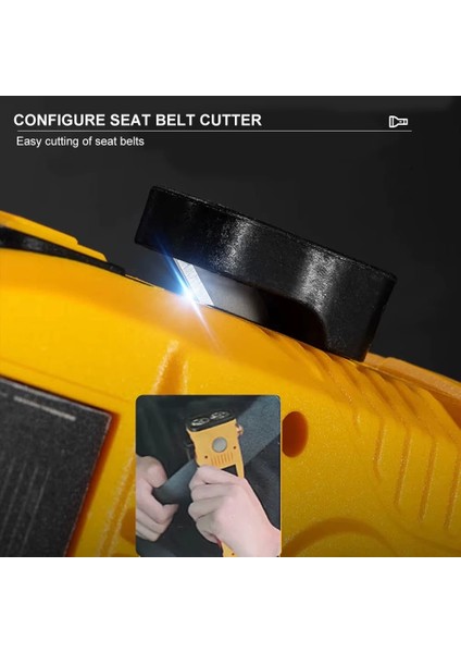 Wison WS-1414 Cam Kıracaklı Dijital Göstergeli Mıknatıslı Şarjlı Acil Durum Tamirci Feneri