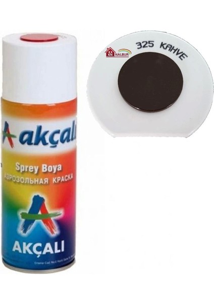 Akçalı Sprey Boya 400 ml 325 Kahve