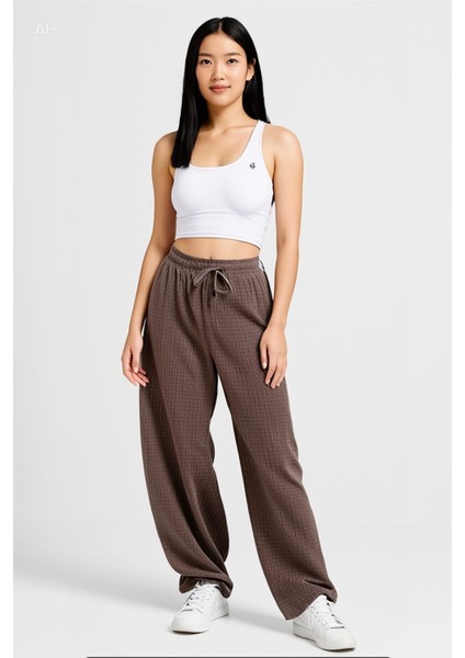 Kadınbeli Lastikli Palazzopantolon