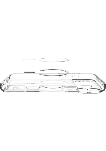 Apple iPhone 17 Pro Max Kılıf Sararmayan M-Safe Şarj Özellikli Şeffaf Kamera Çerçeveli Porto Kapak fırsatları