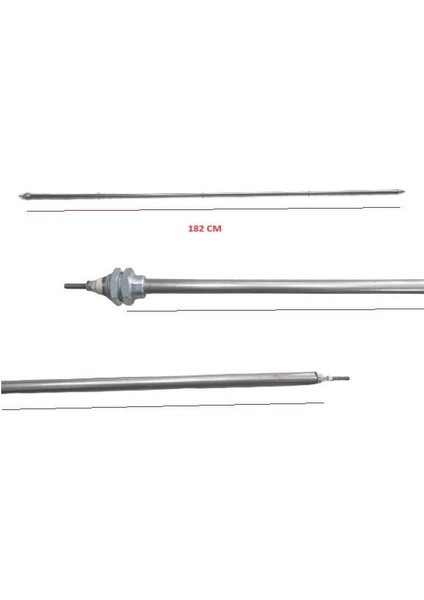 Rezistans Silindir Ütü 1500W 182CM Düz Rekorlu