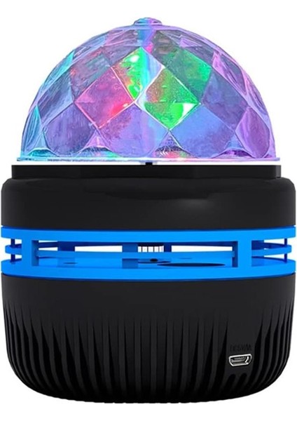 Mini Usb’li Sihirli Rgb LED Disko Topu – Renkli Işık Efekti, Parti ve Eğlence Aksesuarı