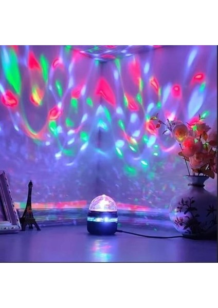 Mini Usb’li Sihirli Rgb LED Disko Topu – Renkli Işık Efekti, Parti ve Eğlence Aksesuarı fiyatları