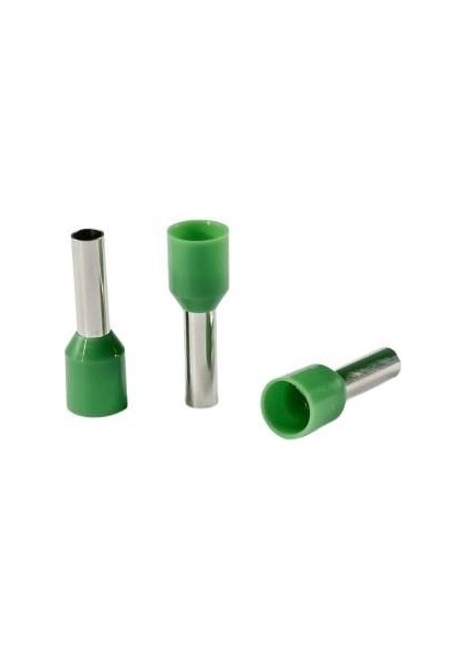 Izoleli Kablo Yüksük Tyıf-6mm Yeşil (250 Adet)