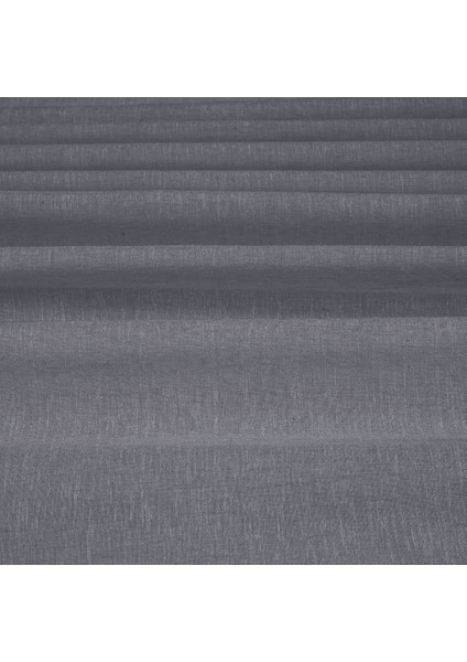 Keten Görünümlü Ekstrafor Büzgülü Koyu Gri Yüksek Kalite Tül Perde fiyatları