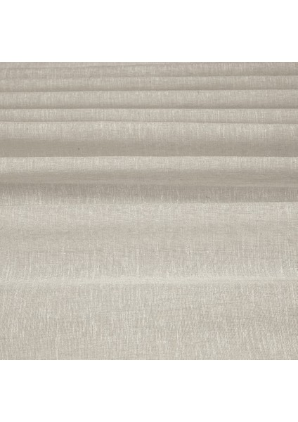 Keten Görünümlü Ekstrafor Büzgülü Keten Rengi Yüksek Kalite Tül Perde fiyatları