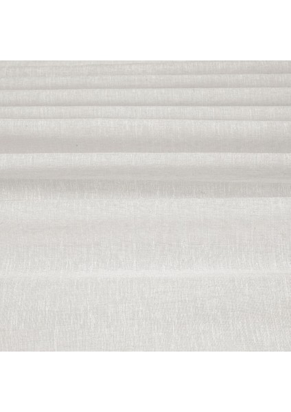 Keten Görünümlü Ekstrafor Büzgülü Ekru Yüksek Kalite Tül Perde fiyatları