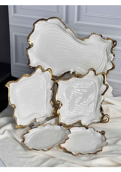 Albero Servis Sunum Seti 5 Parça fiyatları