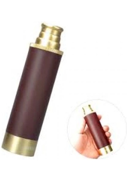 Bfs 30X40 Panda Büyük Mercekli Pirinç Gövdeli Deri Çantalı Denizcilik Korsan Dürbün fırsatları