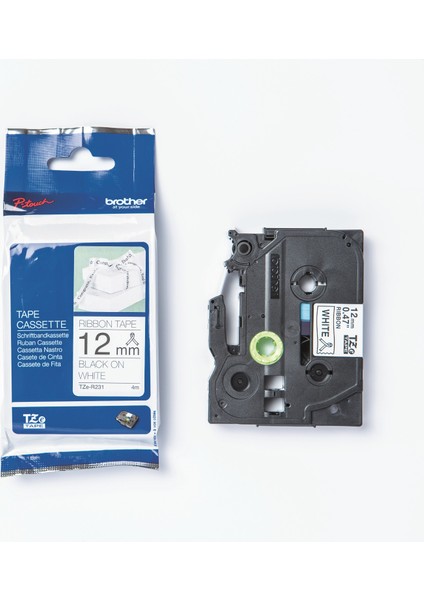 Beyaz Zemin Üzerine Siyah Yazılı Kurdele Şerit