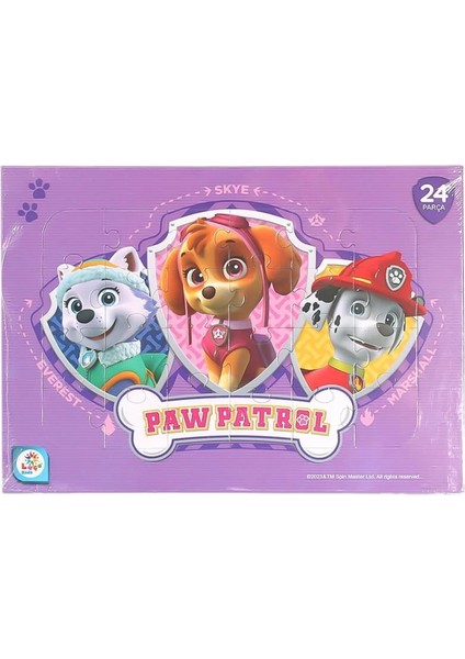 Bfs PW7917 Paw Patrol Frame Puzzle 24 Parça -Laço