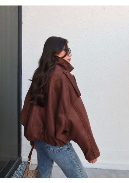 Süet Görünümlü Bomber Ceket indirimleri