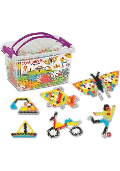 Bfs Dede Çiçek Puzzle Box Eğitici Şekiller 500 Parça