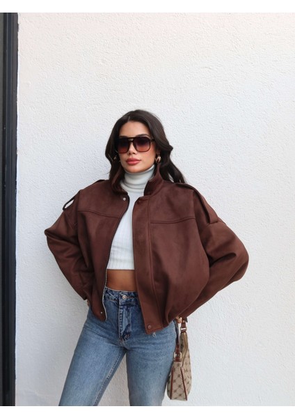 Süet Görünümlü Bomber Ceket fiyatları