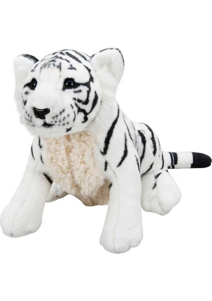 Bfs Sunman Oturan Yavru Beyaz Kaplan 45 Cm.