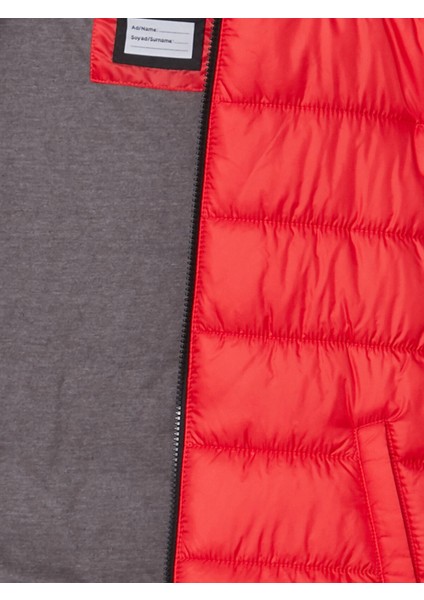 Lcw Kids Kirmizi Kapüşonlu Baskılı Erkek Çocuk Şişme Yelek fiyatları