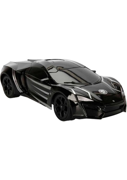 Bfs 7037 Kumandalı 1:16 Avengers Black Panther Lykan Hypersport Araba modelleri