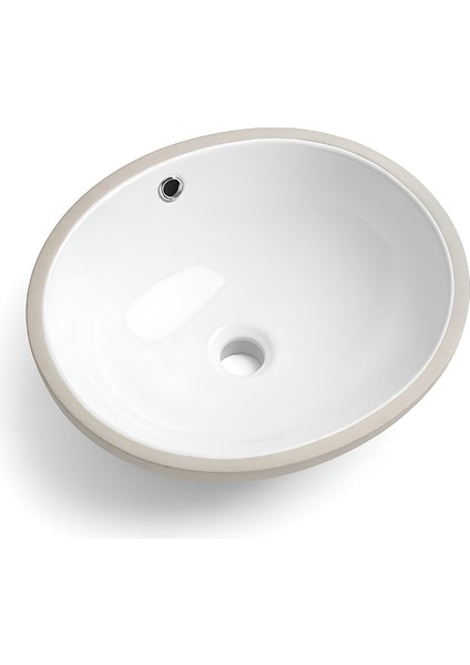 Hilton Oval Tezgah Altı Lavabo 37X47 cm 5017 fırsatları